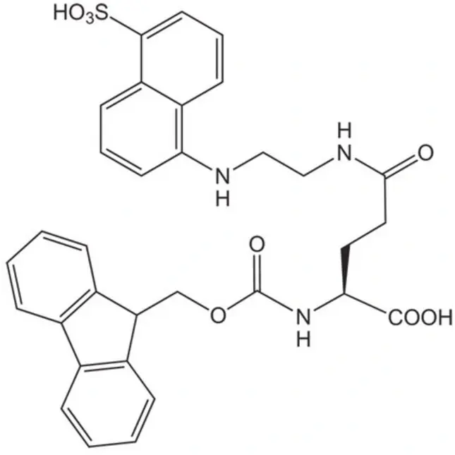 Fmoc-Glu(EDANS)-OH