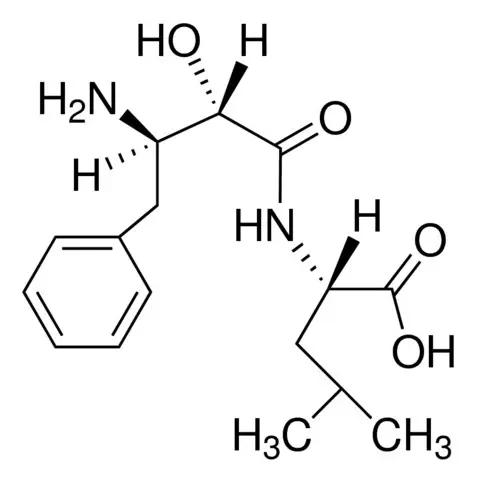 N-[(2S,3R)-3-Amino-2-hydroxy-4-phenylbutyryl]-L-leucine