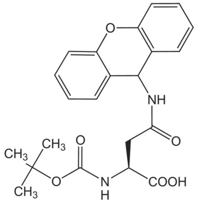 Boc-Asn(Xan)-OH