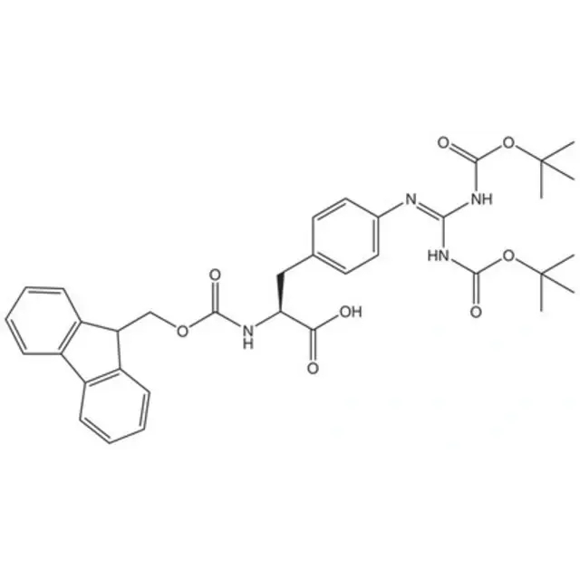 Fmoc-Phe(4-Boc2-guanidino)-OH