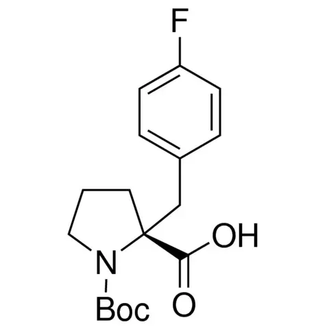 Boc-(R)-α-(4-fluorobenzyl)-Pro-OH