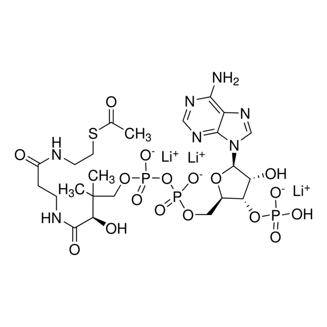 Acetyl coenzyme A lithium salt