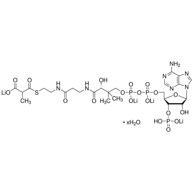 Methylmalonyl coenzyme A tetralithium salt hydrate