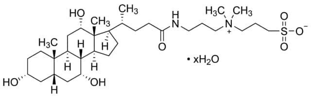 3-[(3-Cholamidopropyl)dimethylammonio]-1-propanesulfonate hydrate