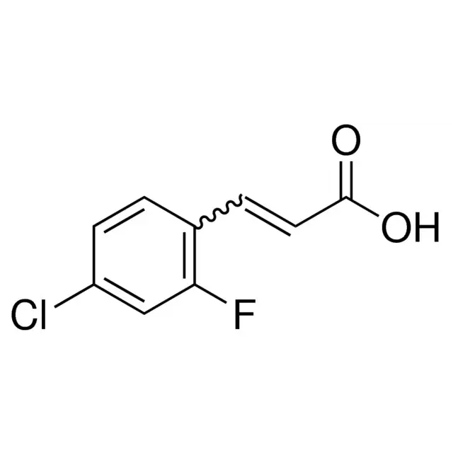 4-Chloro-2-fluorocinnamic acid, predominantly trans