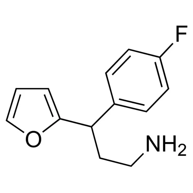 3-(4-Fluorophenyl)-3-(2-furyl)propan-1-amine