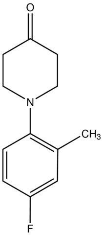 1-(4-Fluoro-2-methylphenyl)piperidin-4-one