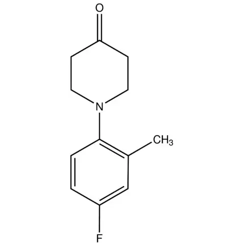 1-(4-Fluoro-2-methylphenyl)piperidin-4-one