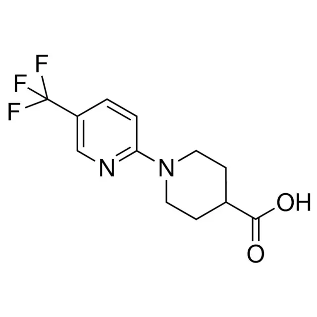 1-[5-(Trifluoromethyl)-2-pyridinyl]-4-piperidinecarboxylic acid