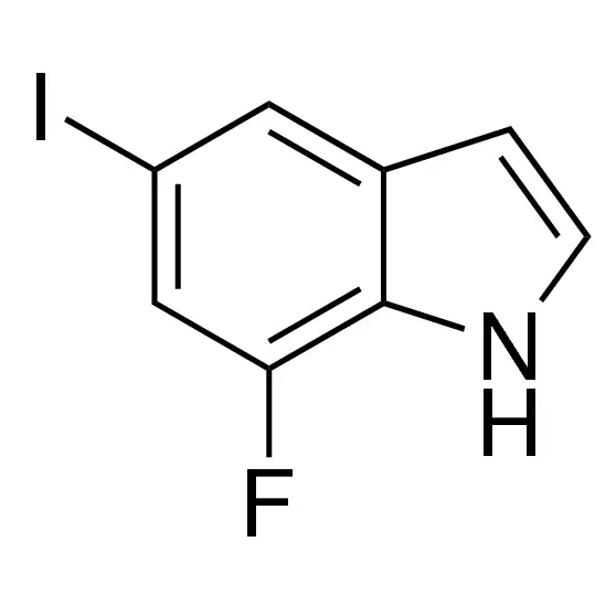 7-Fluoro-5-iodoindole