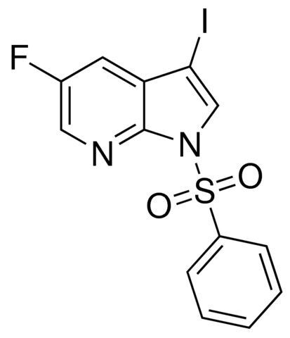 1-Benzenesulfonyl-5-fluoro-3-iodo-1H-pyrrolo[2,3-b]pyridine