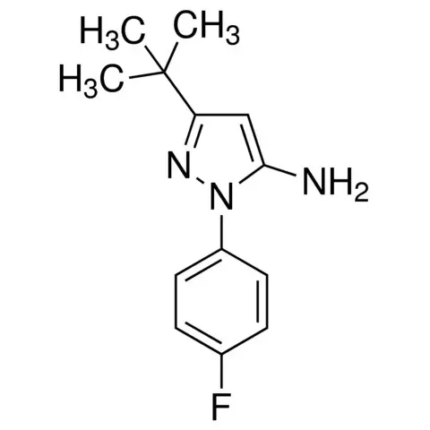3-tert-Butyl-1-(4-fluorophenyl)-1H-pyrazol-5-amine