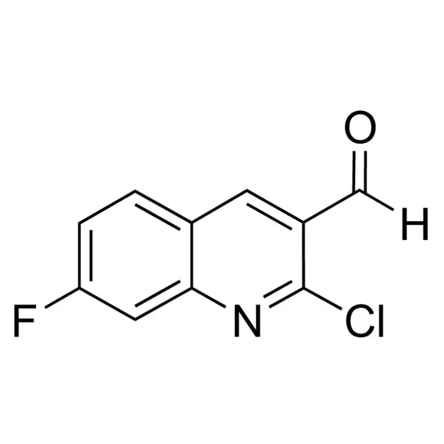 2-Chloro-7-fluoroquinoline-3-carboxaldehyde