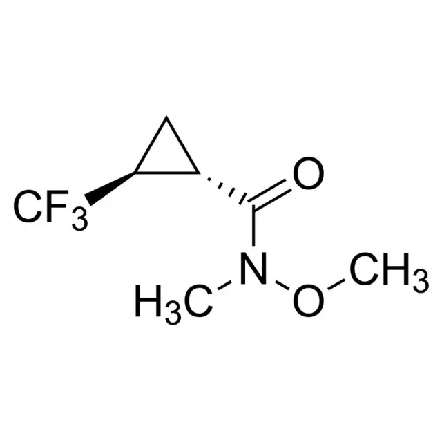 trans-N-methoxy-N-methyl-2-(trifluoromethyl)cyclopropanecarboxamide