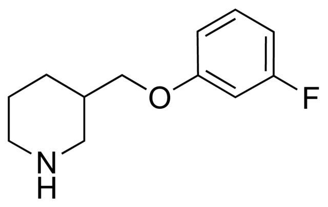 3-[(3-Fluorophenoxy)methyl]piperidine