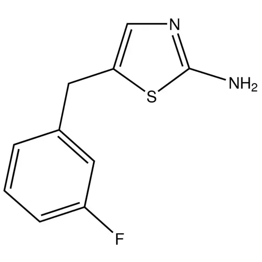 5-(3-Fluorobenzyl)-1,3-thiazol-2-amine