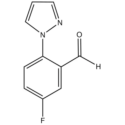 5-Fluoro-2-(1H-pyrazol-1-yl)benzaldehyde