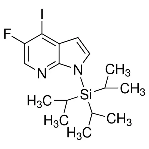 5-Fluoro-4-iodo-1-(triisopropylsilyl)-1H-pyrrolo[2,3-b]pyridine