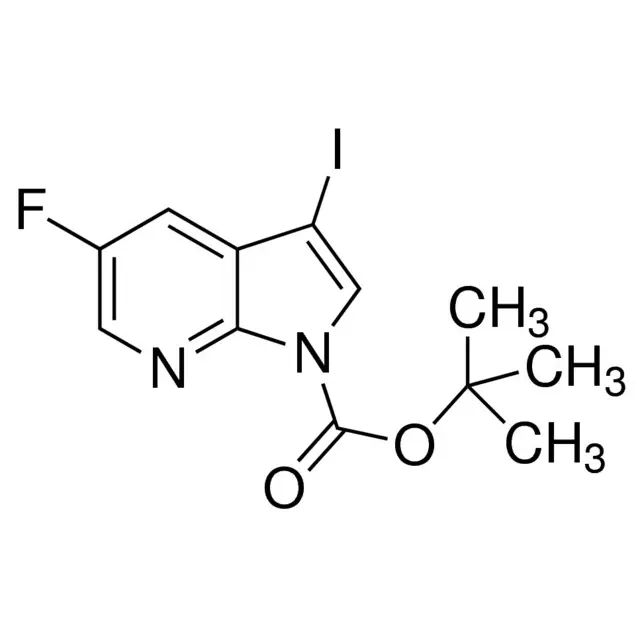 5-Fluoro-3-iodo-pyrrolo[2,3-b]pyridine-1-carboxylic acid tert-butyl ester