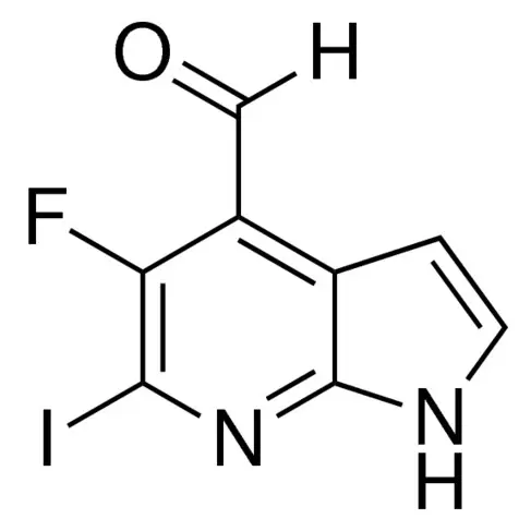5-Fluoro-6-iodo-1H-pyrrolo[2,3-b]pyridine-4-carbaldehyde