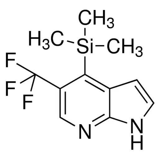 5-(Trifluoromethyl)-4-(trimethylsilyl)-1H-pyrrolo[2,3-b]pyridine