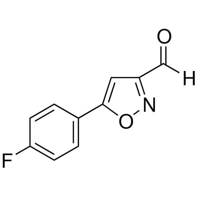 5-(4-Fluorophenyl)isoxazole-3-carboxaldehyde