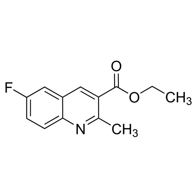 6-Fluoro-2-methylquinoline-3-carboxylic acid ethyl ester