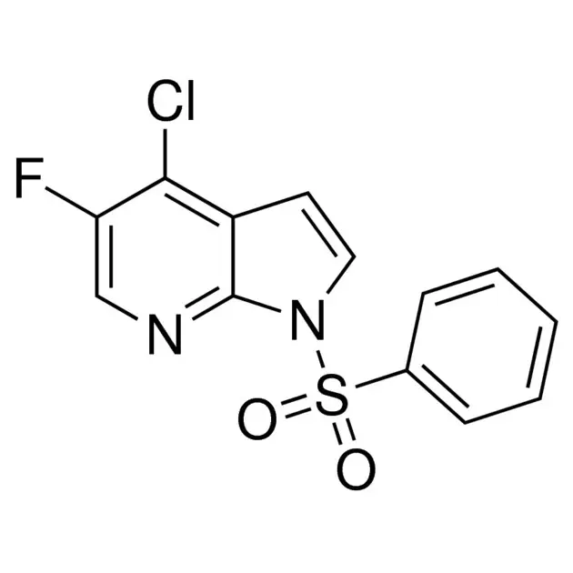 4-Chloro-5-fluoro-1-(phenylsulfonyl)-1H-pyrrolo[2,3-b]pyridine