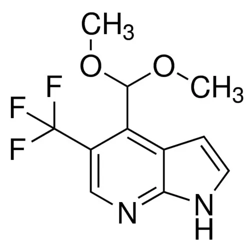4-(Dimethoxymethyl)-5-(trifluoromethyl)-1H-pyrrolo[2,3-b]pyridine