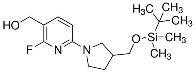 (6-(3-((tert-Butyldimethylsilyloxy)methyl)pyrrolidin-1-yl)-2-fluoropyridin-3-yl)methanol