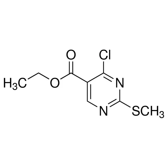 Ethyl 4-chloro-2-methylthio-5-pyrimidinecarboxylate