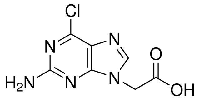 2-Amino-6-chloro-9H-purine-9-acetic acid
