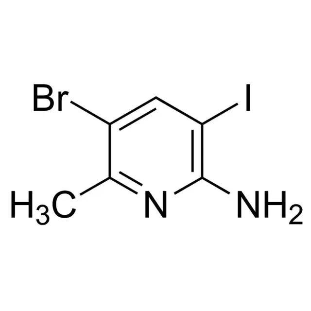 2-Amino-5-bromo-3-iodo-6-methylpyridine