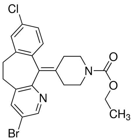Ethyl 4-(3-bromo-8-chloro-5,6-dihydro-11H-benzo[5,6]cyclohepta[1,2-b]pyridin-11-ylidene)piperidine-1-carboxylate