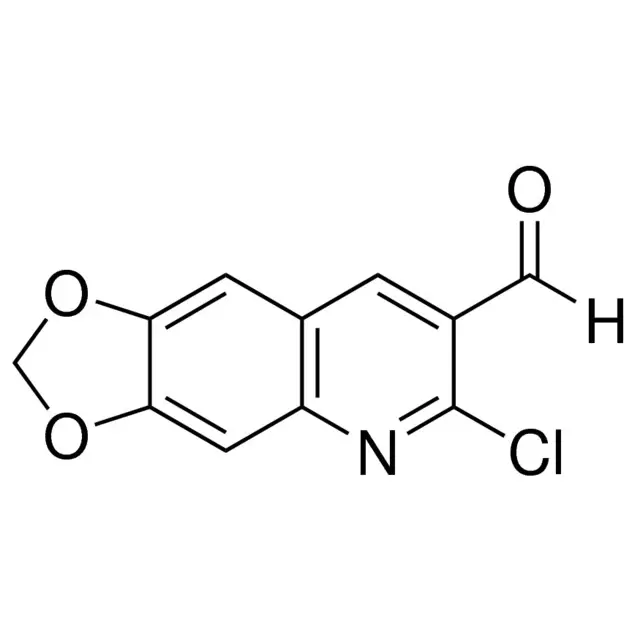 6-Chloro[1,3]dioxolo[4,5-g]quinoline-7-carboxaldehyde