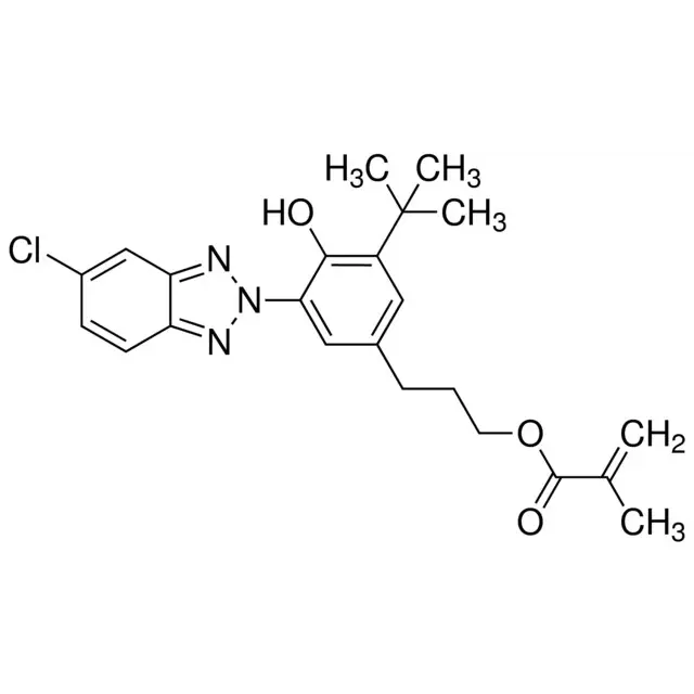 2-Methylacrylic acid 3-[3-tert-butyl-5-(5-chlorobenzotriazol-2-yl)-4-hydroxyphenyl]-propyl ester