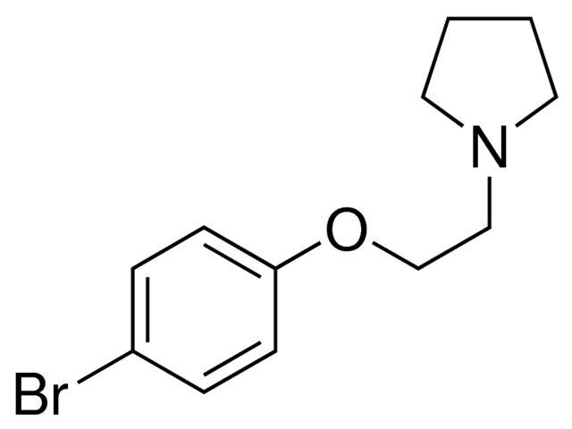 1-[2-(4-Bromophenoxy)ethyl]pyrrolidine