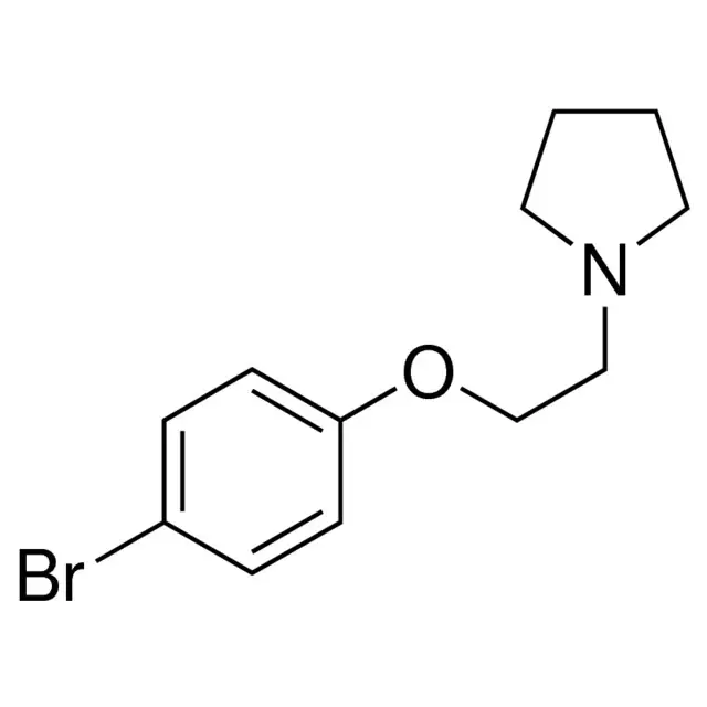 1-[2-(4-Bromophenoxy)ethyl]pyrrolidine