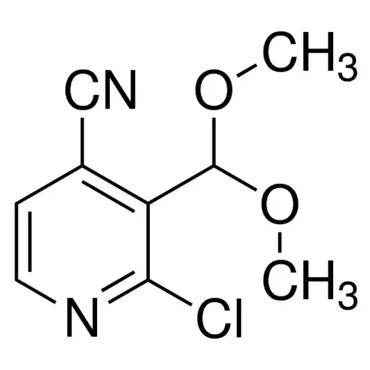2-Chloro-3-(dimethoxymethyl)isonicotinonitrile