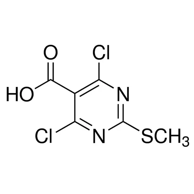 4,6-Dichloro-2-(methylthio)pyrimidine-5-carboxylic acid