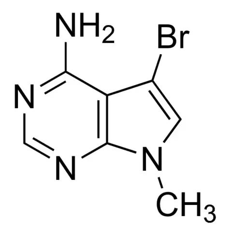 6-Amino-7-bromo-9-methyl-7-deazapurine