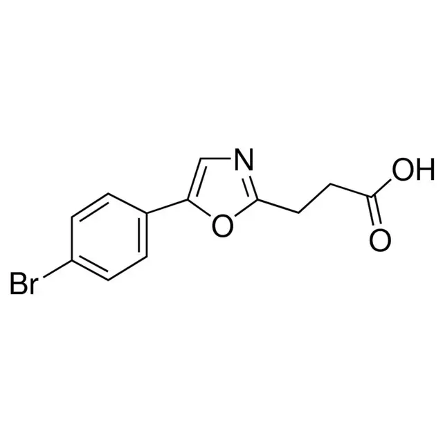 5-(4-Bromophenyl)oxazole-2-propionic acid