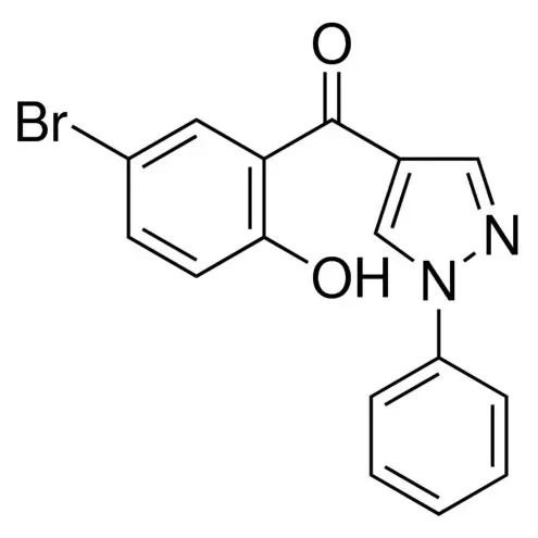 (5-Bromo-2-hydroxy-phenyl)-(1-phenyl-1H-pyrazol-4-yl)ketone