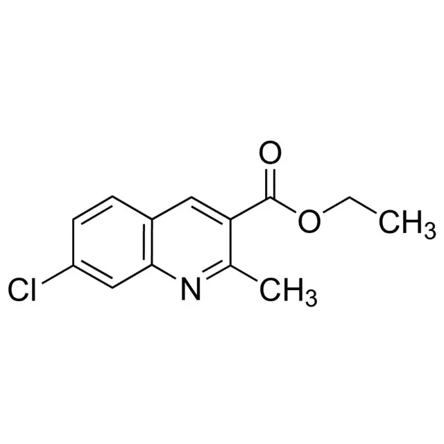 7-Chloro-2-methyl-quinoline-3-carboxylic acid ethyl ester
