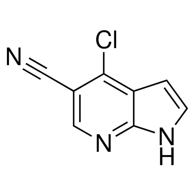 4-Chloro-1H-pyrrolo[2,3-b]pyridine-5-carbonitrile