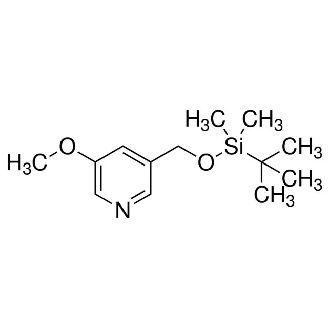 3-((tert-Butyldimethylsilyloxy)methyl)-5-methoxypyridine