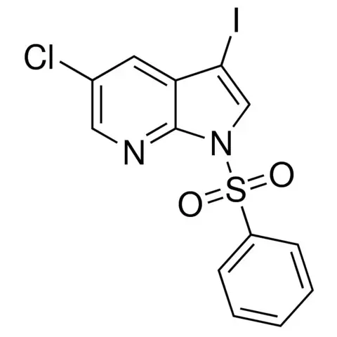 1-Benzenesulfonyl-5-chloro-3-iodo-1H-pyrrolo[2,3-b]pyridine