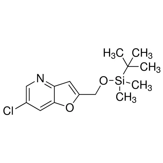 2-((tert-Butyldimethylsilyloxy)methyl)-6-chlorofuro[3,2-b]pyridine