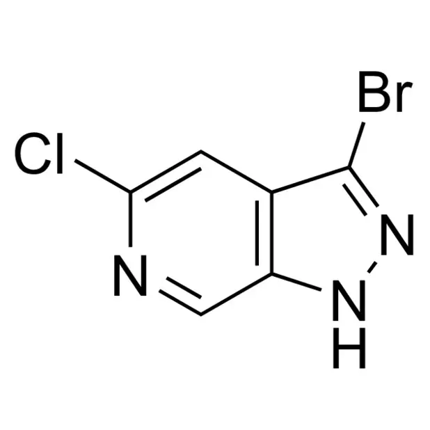 3-Bromo-5-chloro-1H-pyrazolo[3,4-c]pyridine