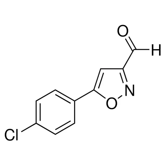 5-(4-Chlorophenyl)isoxazole-3-carboxaldehyde